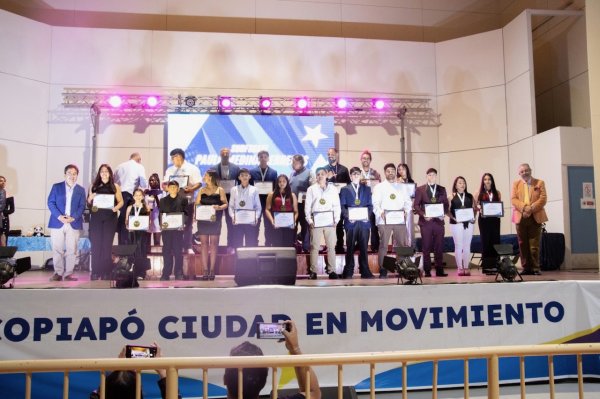 Copiapó celebró a sus talentos en emotiva Gala Deportiva 2025