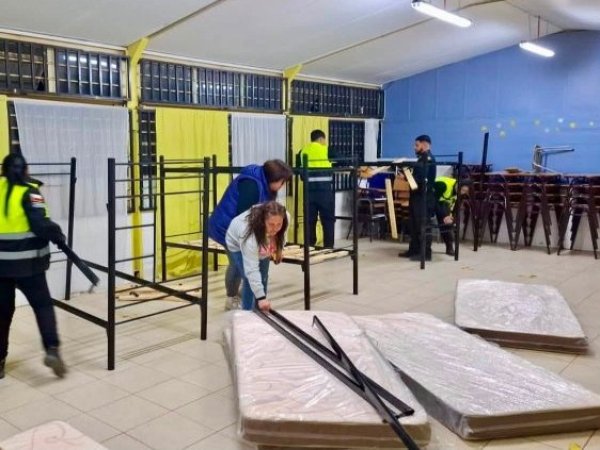 Municipalidad de Tierra Amarilla habilita preventivamente albergues en zonas urbana y rural