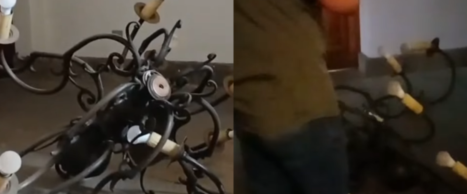 Persona resulta lesionada tras caída de lámpara en sala de prensa de La Moneda