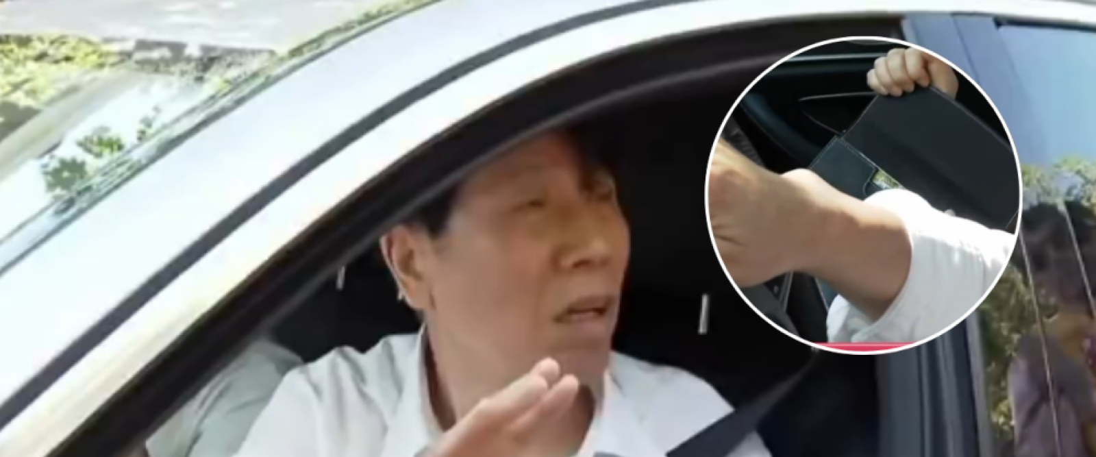 ¿Intentó zafar del control? Conductor intentó usar tarjeta de “Alguacil” en fiscalización en Vitacura